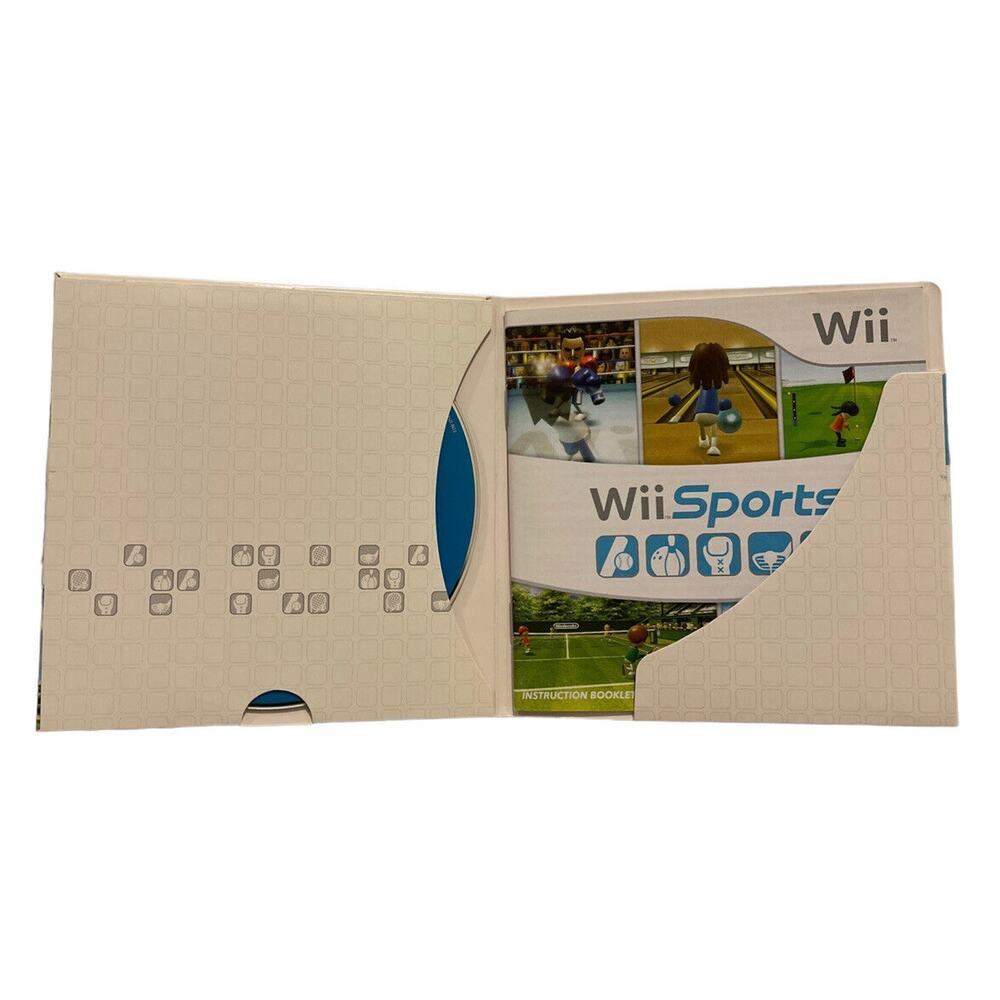 Wii Sports Nintendo Wii Game & Original Cardboard Sleeve Case! COMPLETEš® - Picture 2 of 6